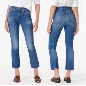 J. Crew Denim Billie Demi Boot Crop Jeans Size 26